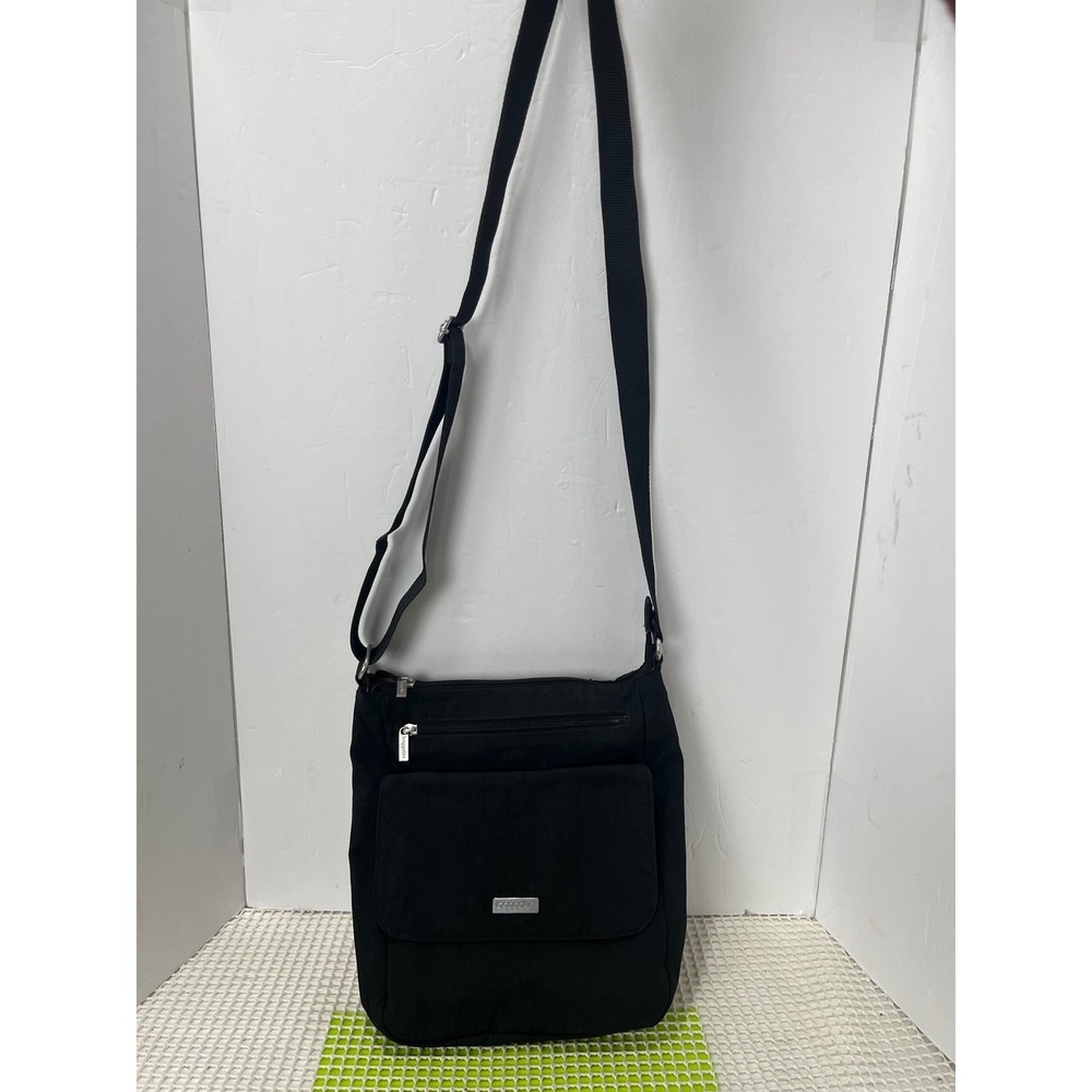 Baggallini Black Nylon Crossbody Bag Adjustable Strap